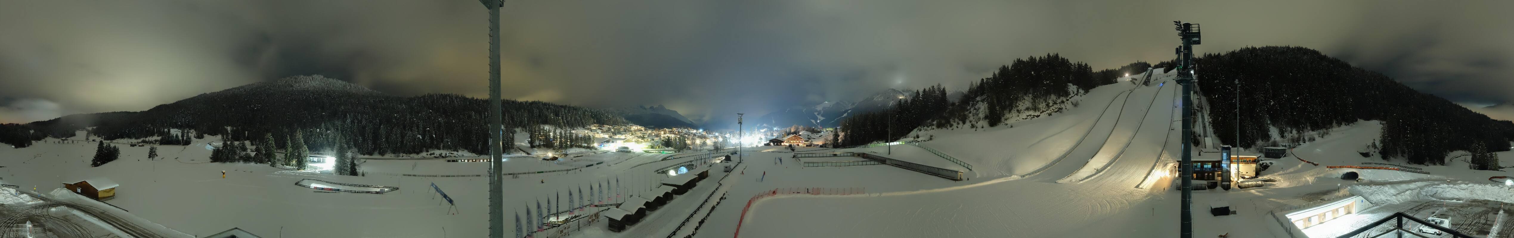 Archived image Webcam Biathlon Center Seefeld