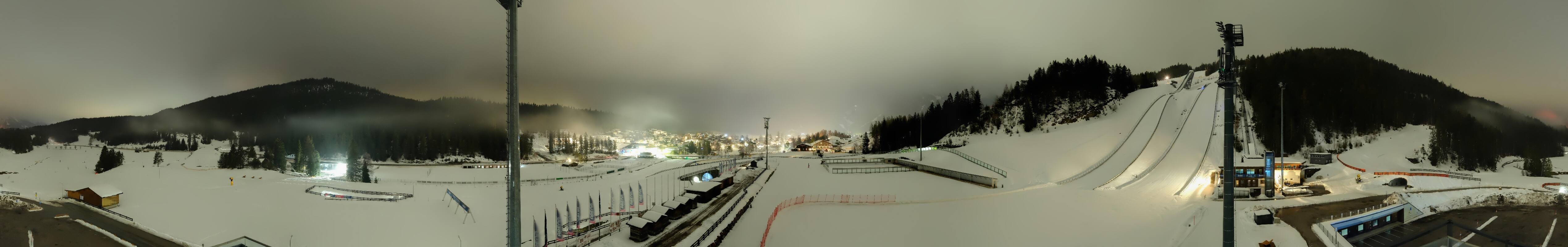 Archived image Webcam Biathlon Center Seefeld