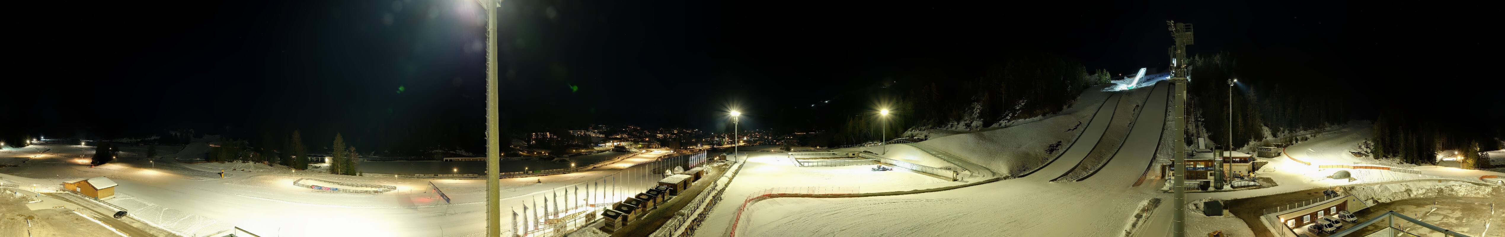 Archived image Webcam Biathlon Center Seefeld