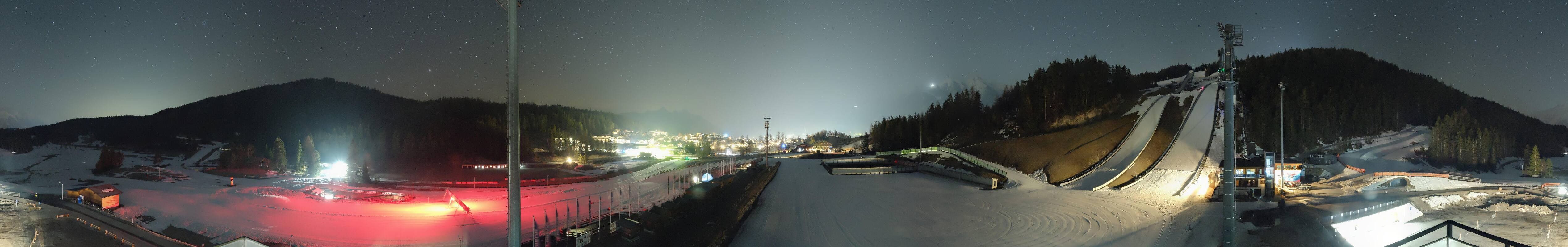 Archived image Webcam Biathlon Center Seefeld