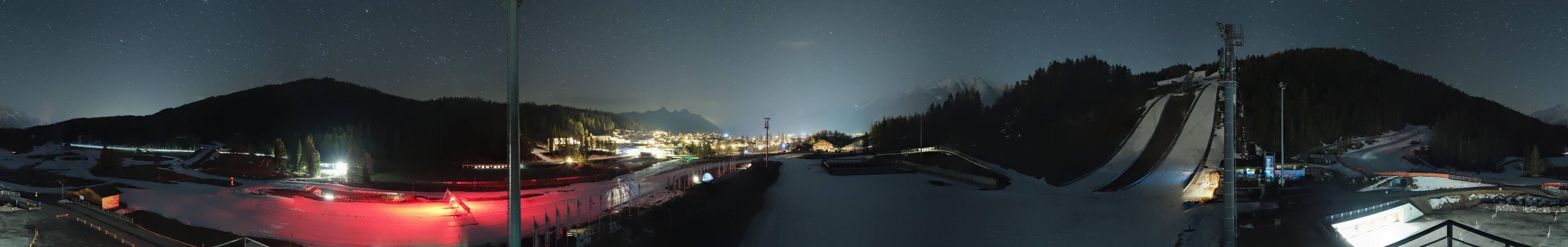 Archived image Webcam Biathlon Center Seefeld