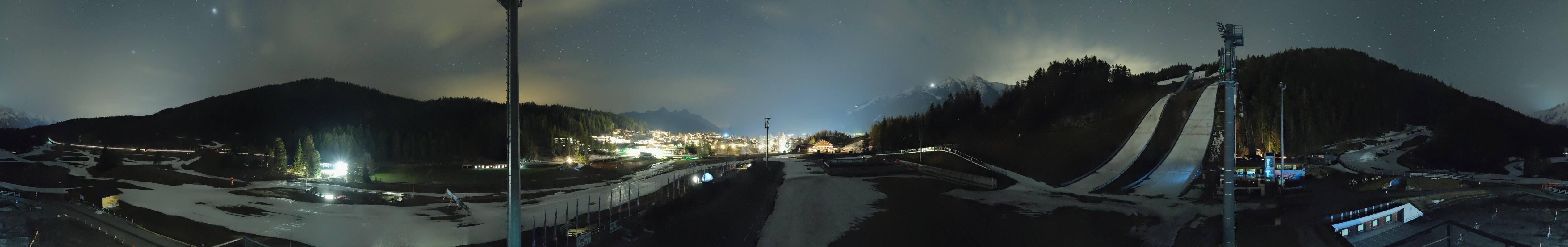 Archived image Webcam Biathlon Center Seefeld