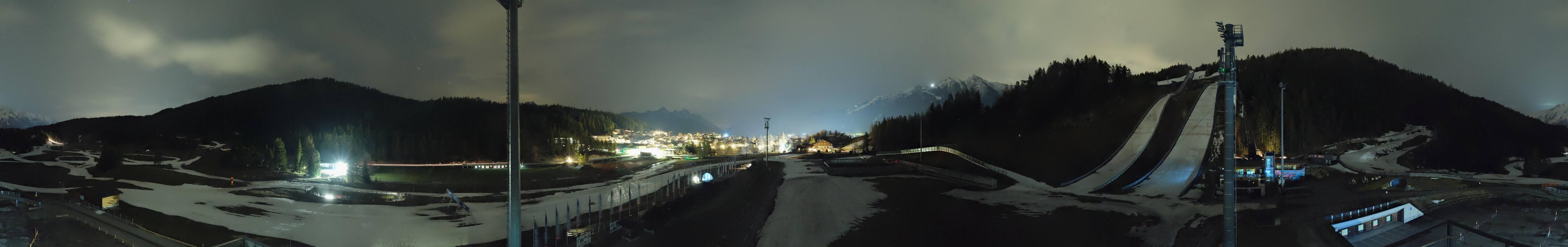 Archived image Webcam Biathlon Center Seefeld