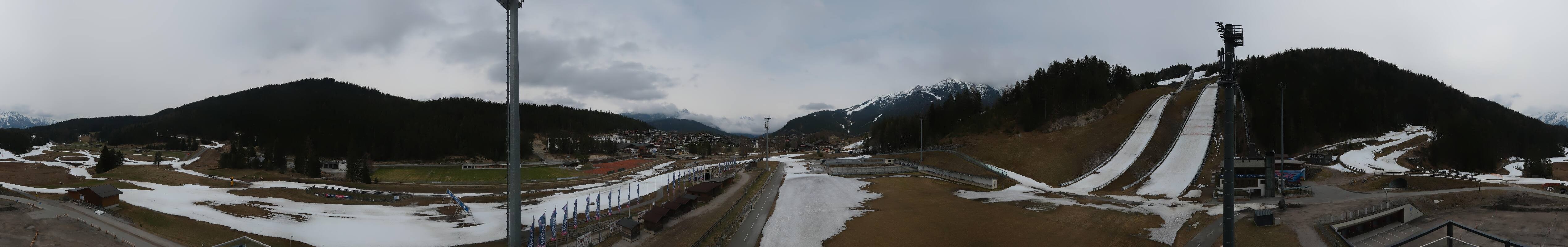 Archived image Webcam Biathlon Center Seefeld