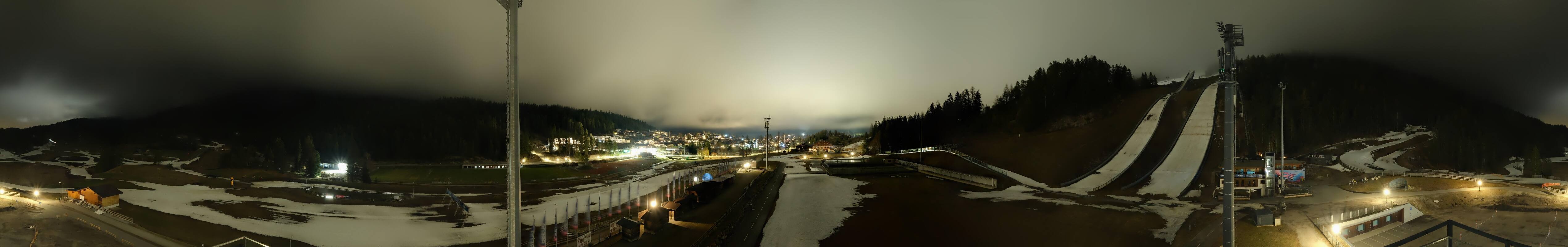 Archived image Webcam Biathlon Center Seefeld