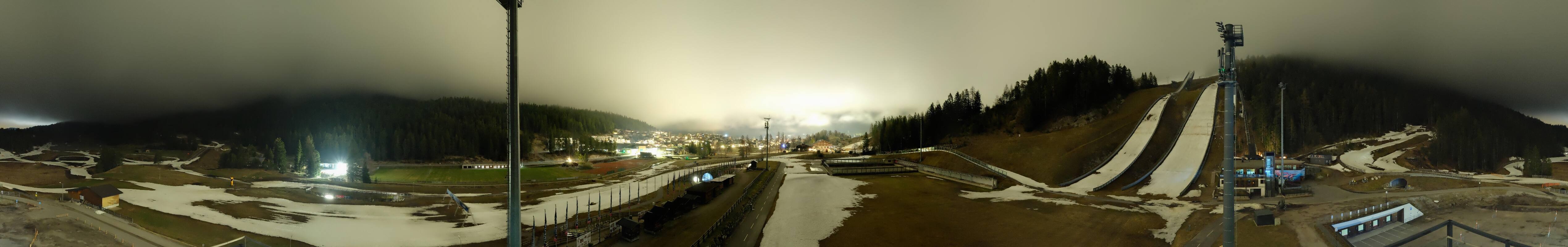 Archived image Webcam Biathlon Center Seefeld