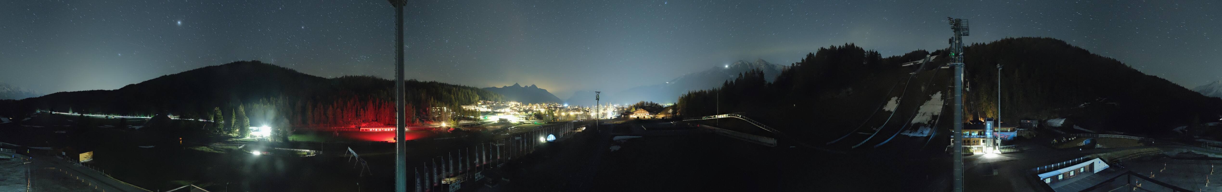 Archived image Webcam Biathlon Center Seefeld