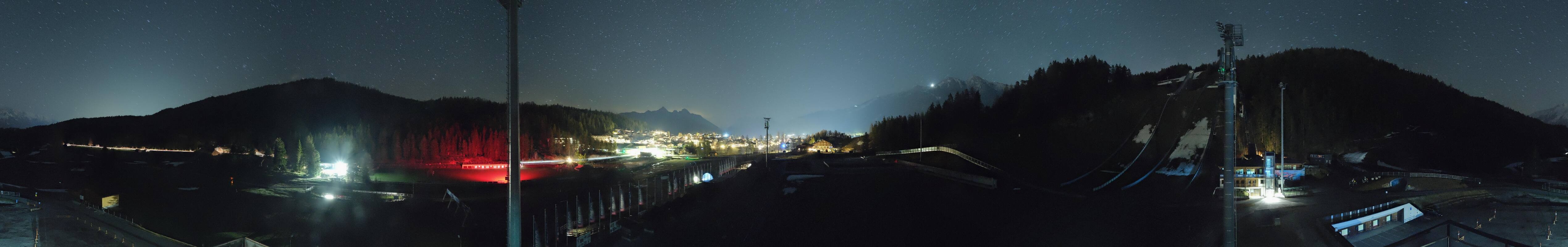 Archived image Webcam Biathlon Center Seefeld