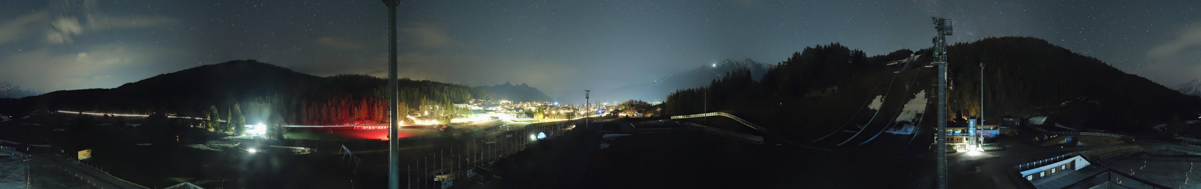 Archived image Webcam Biathlon Center Seefeld