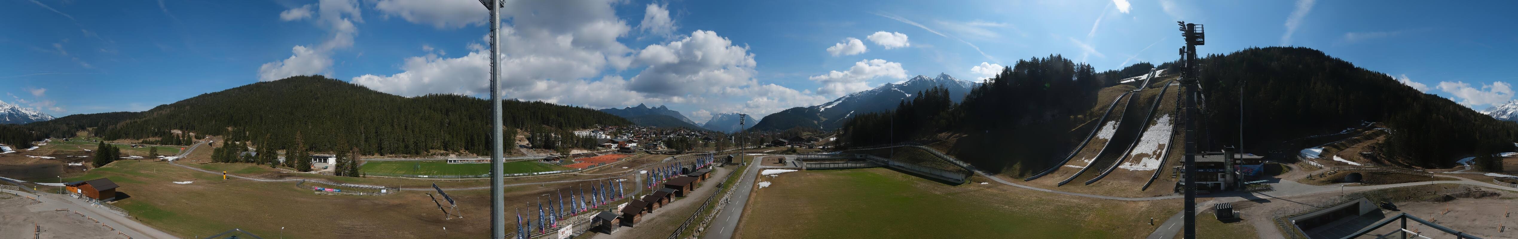 Archived image Webcam Biathlon Center Seefeld