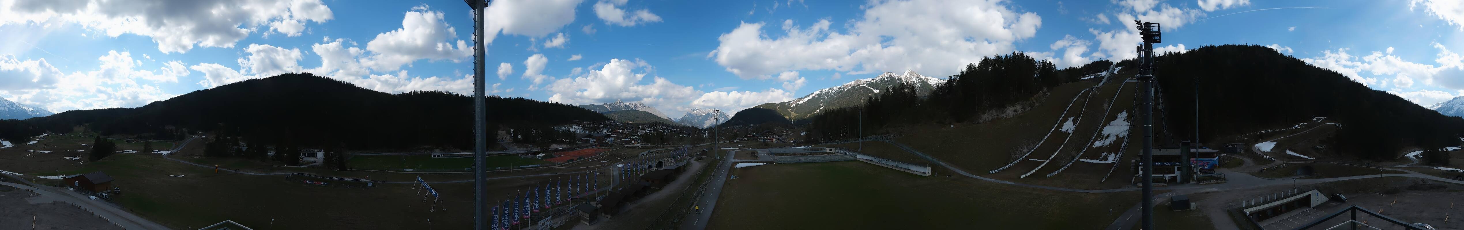 Archived image Webcam Biathlon Center Seefeld