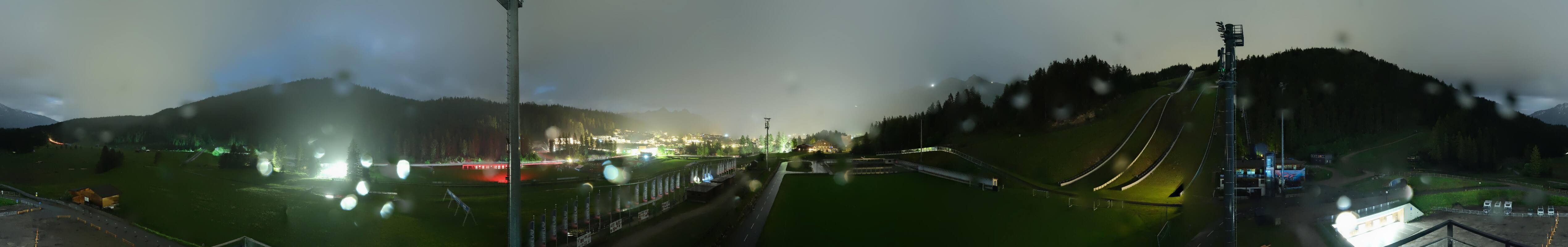 Archived image Webcam Biathlon Center Seefeld