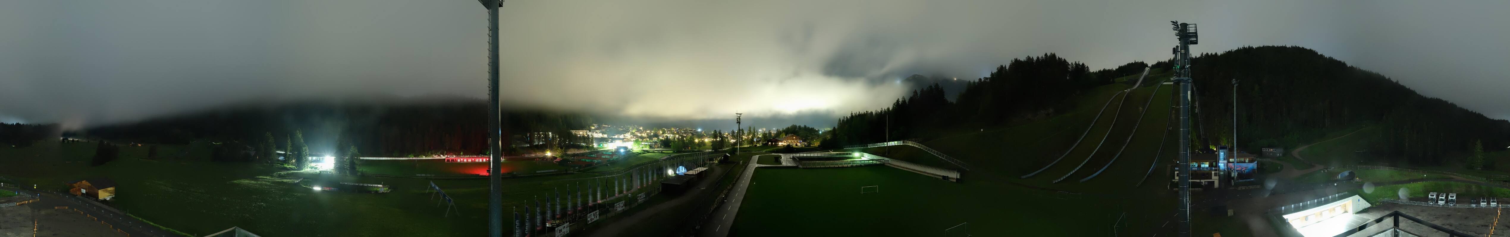 Archived image Webcam Biathlon Center Seefeld