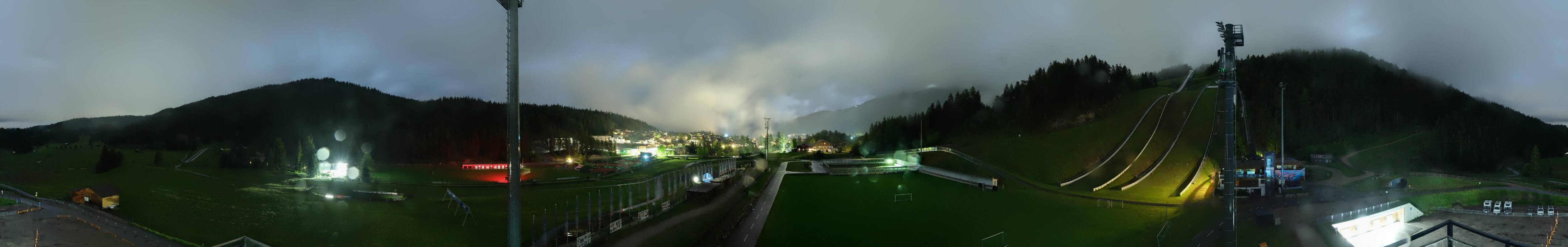 Archived image Webcam Biathlon Center Seefeld