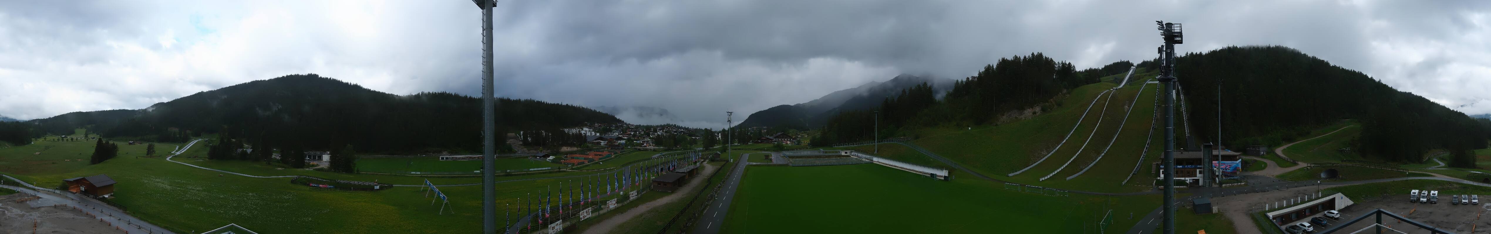 Archived image Webcam Biathlon Center Seefeld
