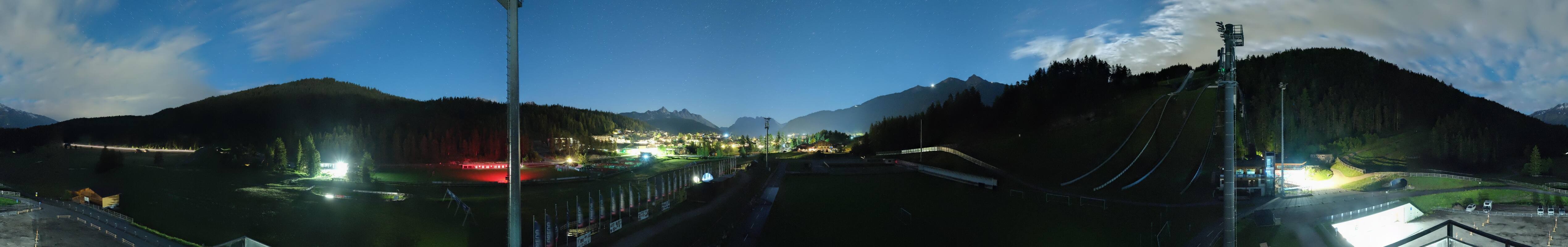 Archived image Webcam Biathlon Center Seefeld