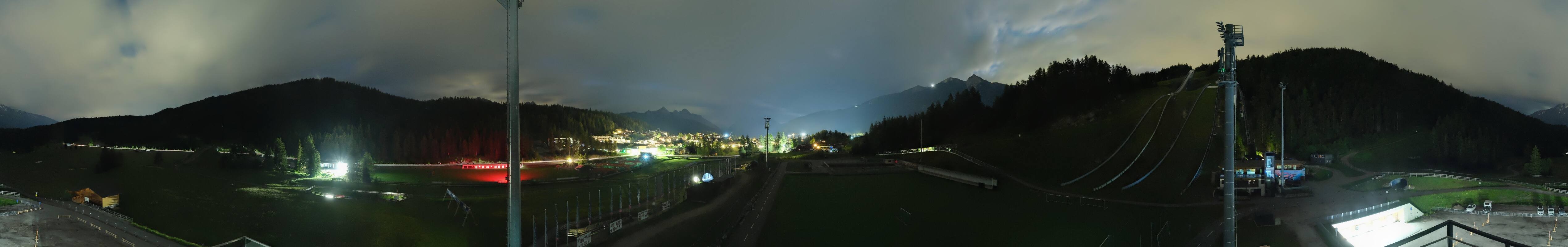 Archived image Webcam Biathlon Center Seefeld