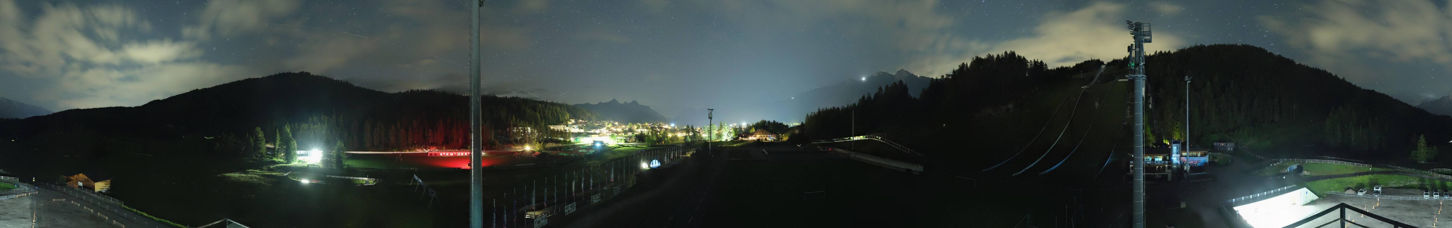 Archived image Webcam Biathlon Center Seefeld