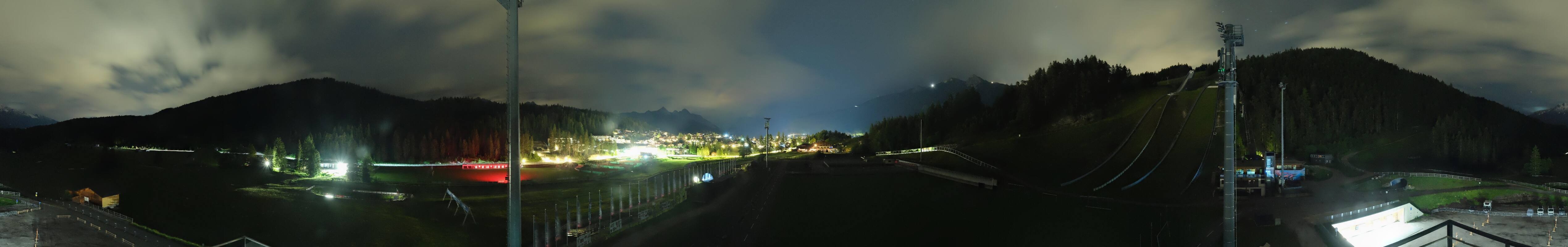 Archived image Webcam Biathlon Center Seefeld