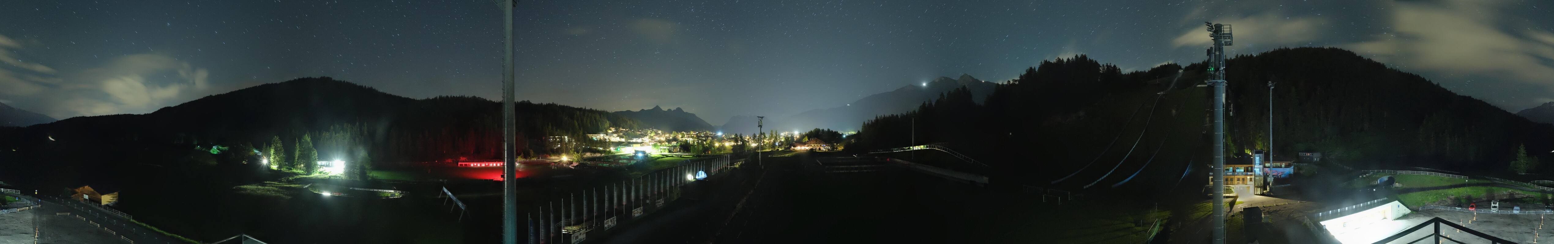 Archived image Webcam Biathlon Center Seefeld