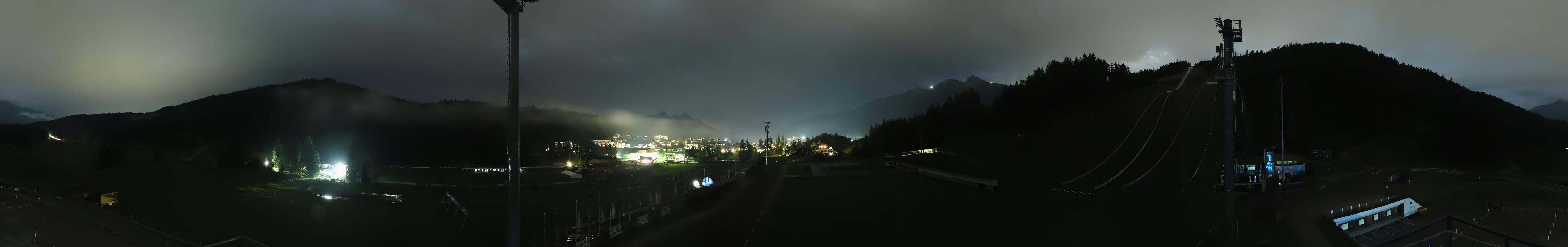 Archived image Webcam Biathlon Center Seefeld