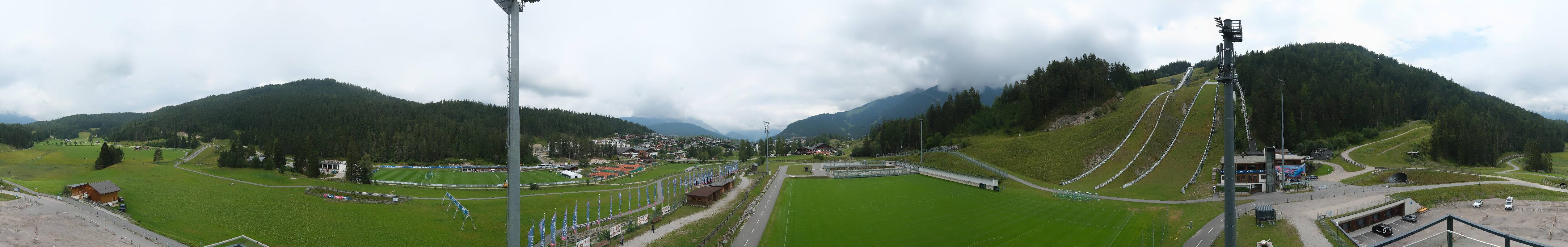 Archived image Webcam Biathlon Center Seefeld