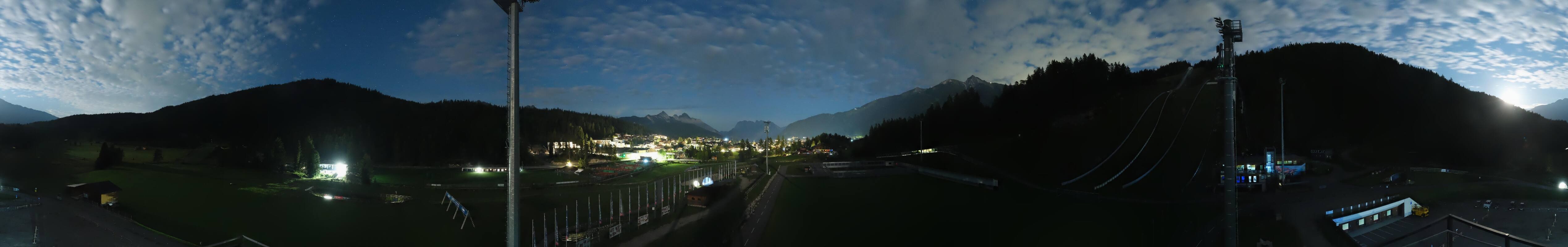 Archived image Webcam Biathlon Center Seefeld