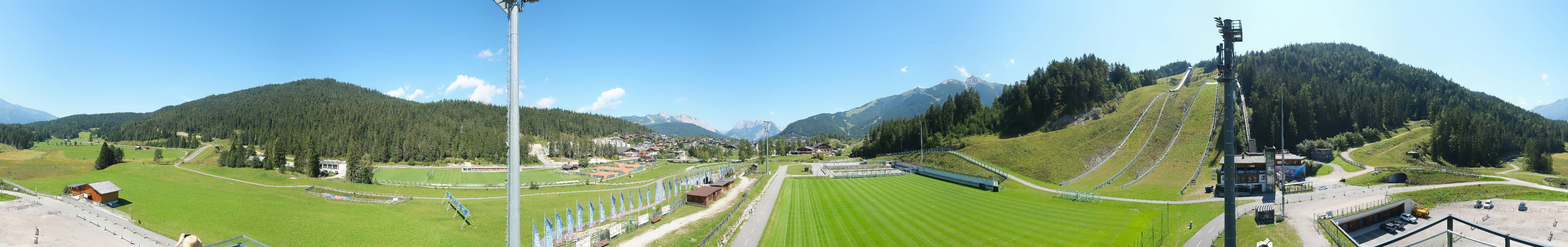 Archived image Webcam Biathlon Center Seefeld
