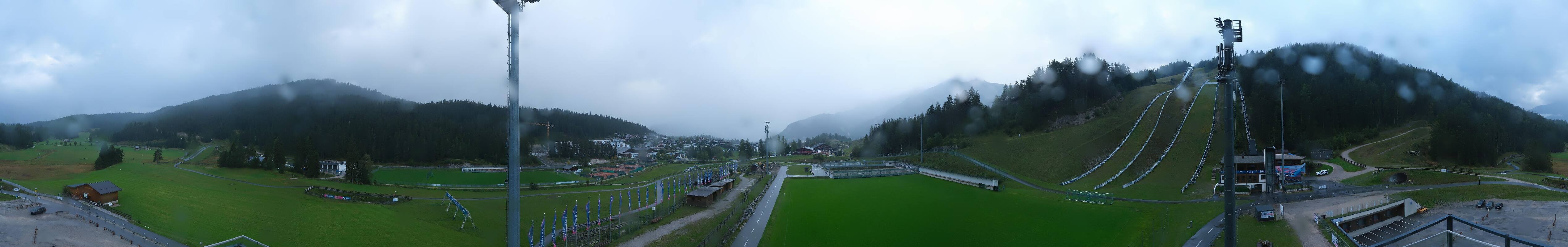 Archived image Webcam Biathlon Center Seefeld
