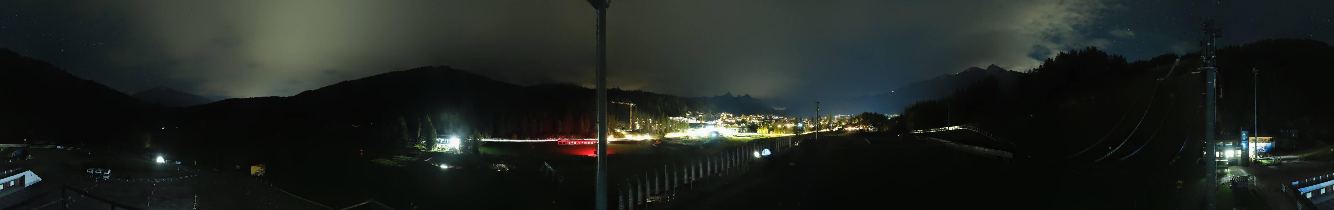 Archived image Webcam Biathlon Center Seefeld