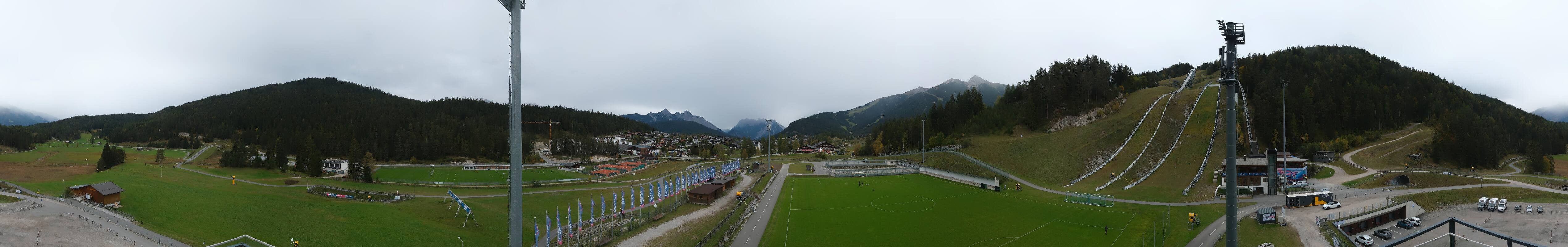Archived image Webcam Biathlon Center Seefeld