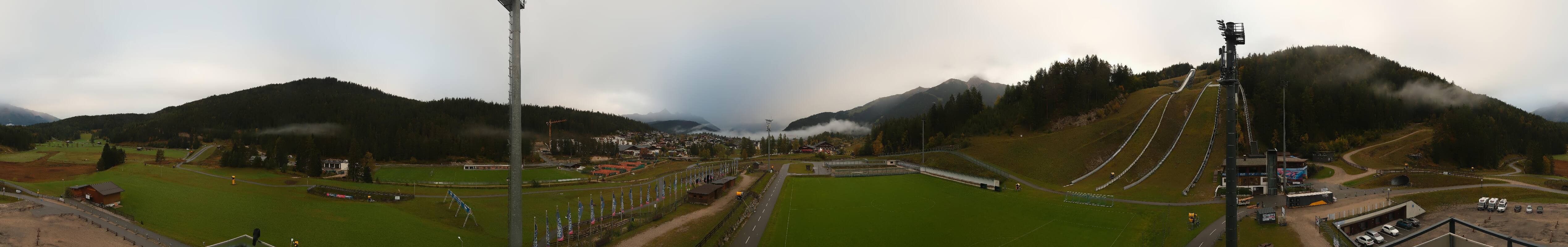Archived image Webcam Biathlon Center Seefeld