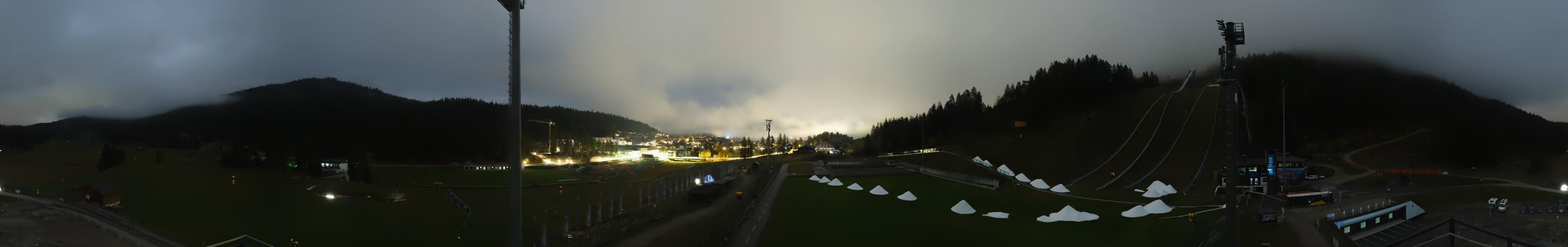 Archived image Webcam Biathlon Center Seefeld