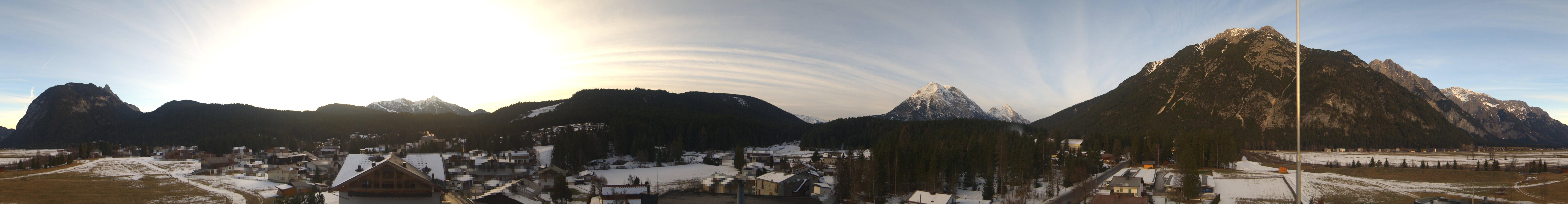 Archiv Foto Webcam Rundblick Leutasch