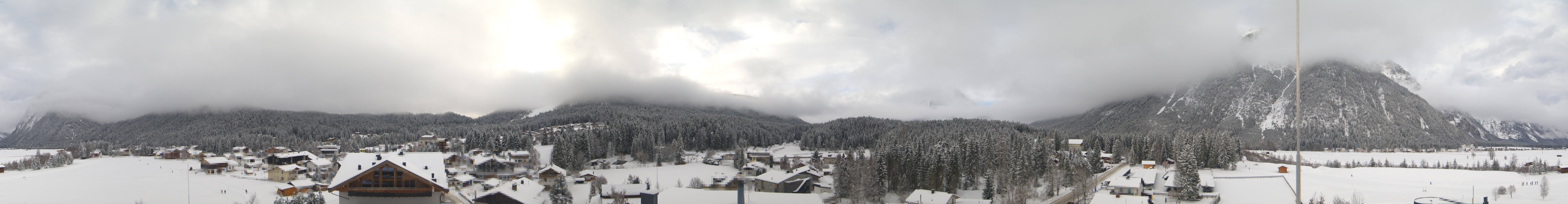 Archiv Foto Webcam Rundblick Leutasch