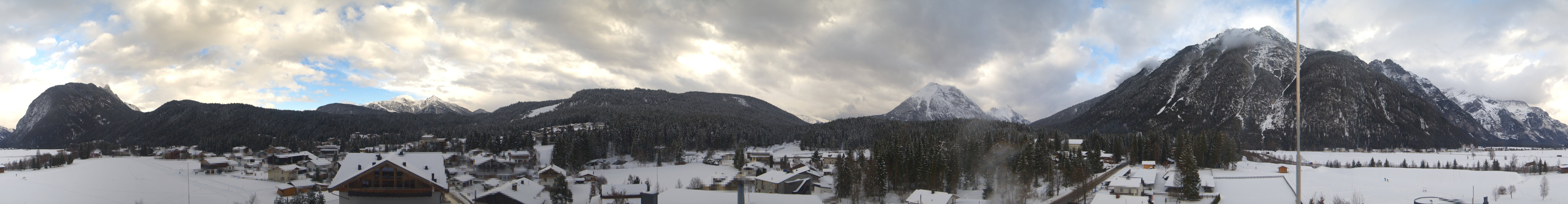 Archiv Foto Webcam Rundblick Leutasch