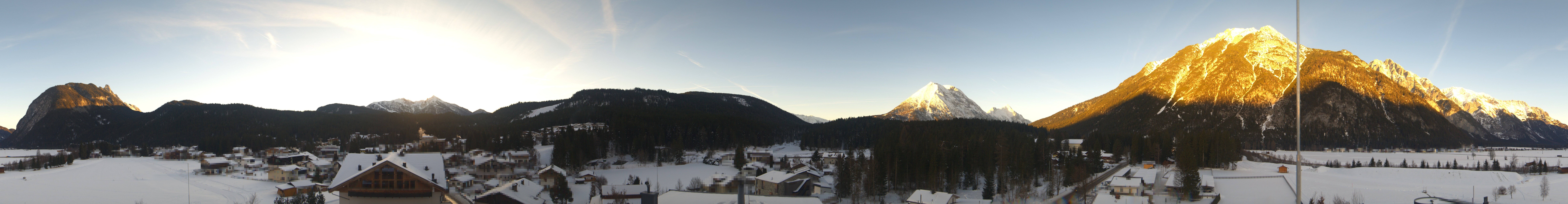 Archived image Webcam Leutasch Panorama
