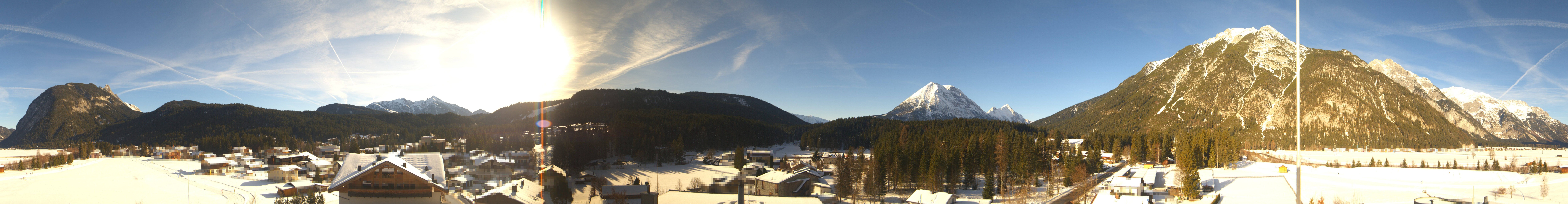 Archived image Webcam Leutasch Panorama