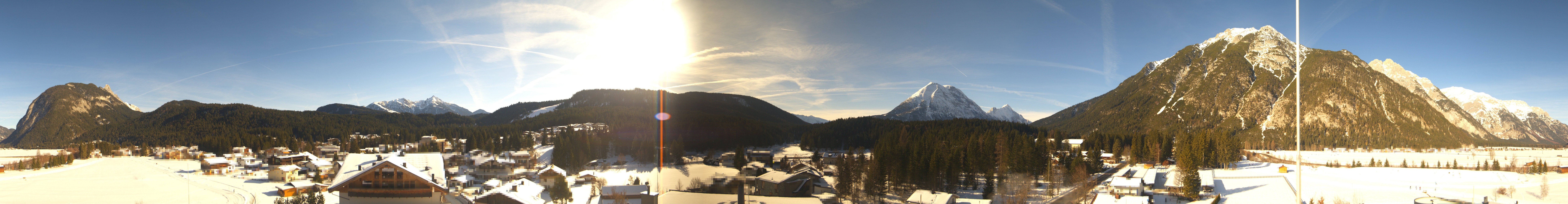 Archived image Webcam Leutasch Panorama