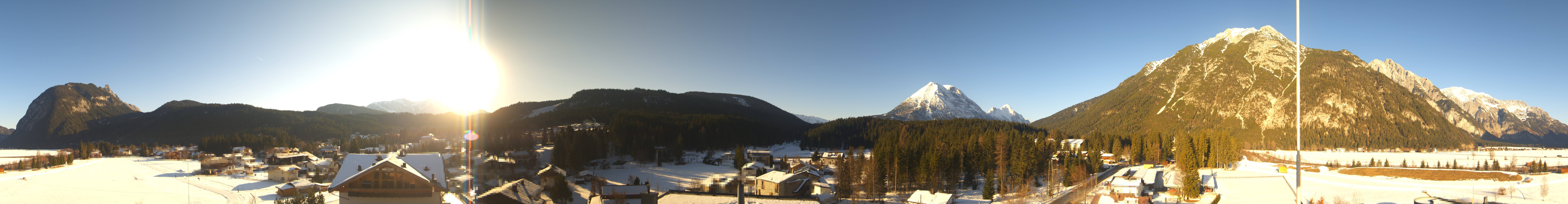 Archiv Foto Webcam Rundblick Leutasch