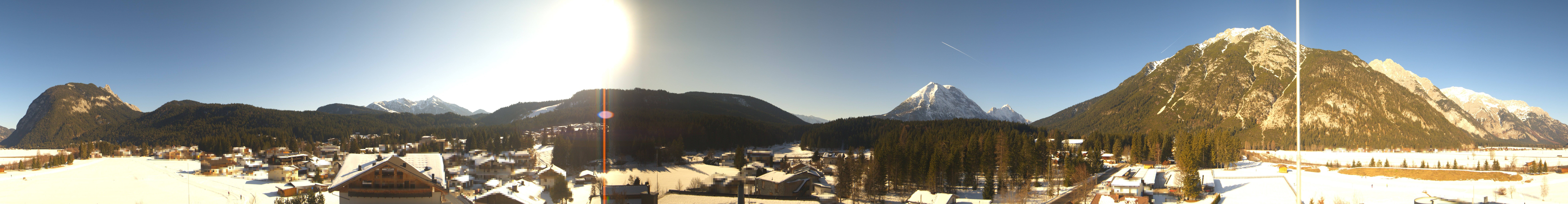 Archiv Foto Webcam Rundblick Leutasch