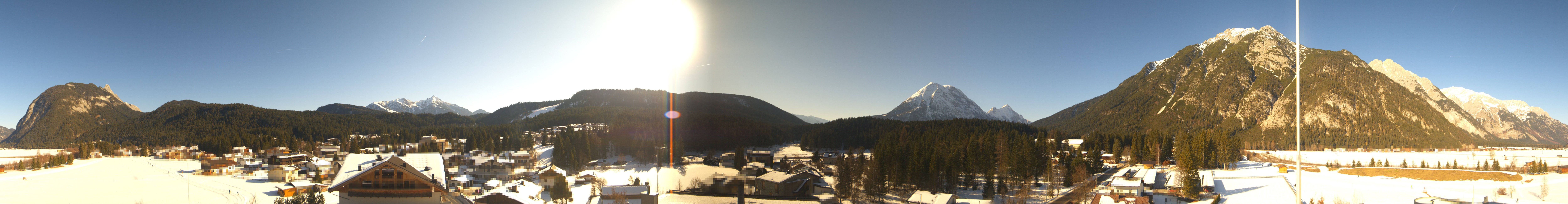 Archiv Foto Webcam Rundblick Leutasch