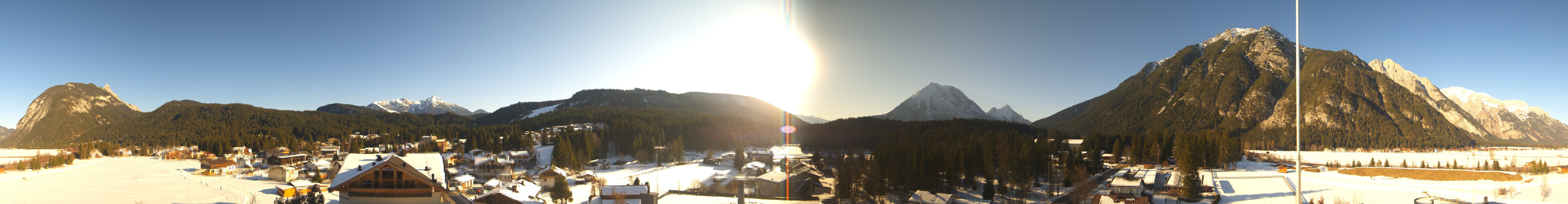 Archiv Foto Webcam Rundblick Leutasch