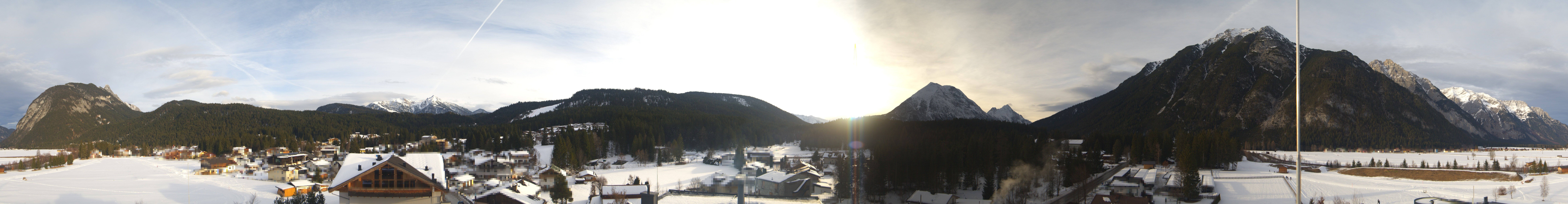 Archiv Foto Webcam Rundblick Leutasch