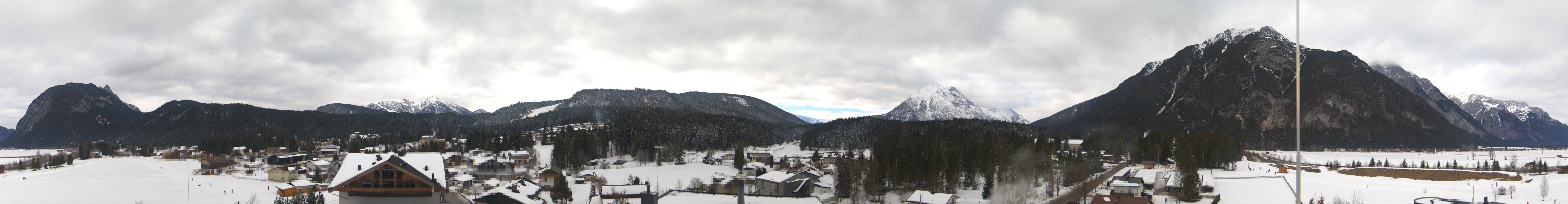 Archiv Foto Webcam Rundblick Leutasch