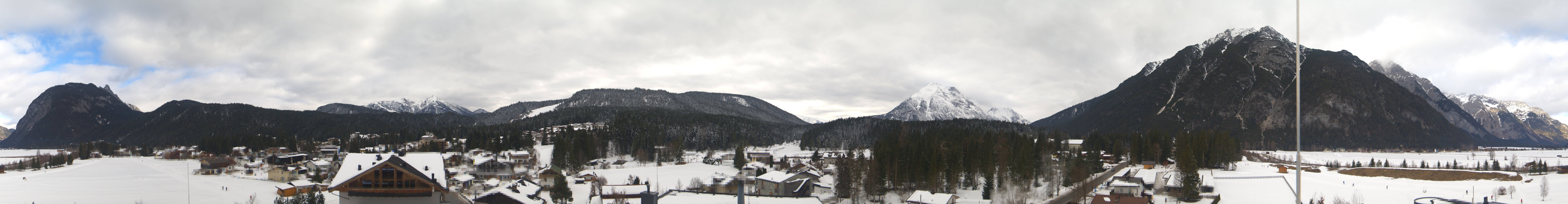 Archiv Foto Webcam Rundblick Leutasch