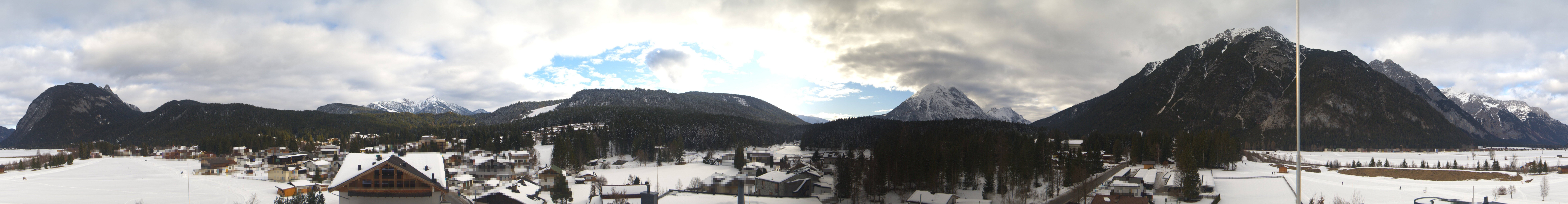 Archiv Foto Webcam Rundblick Leutasch