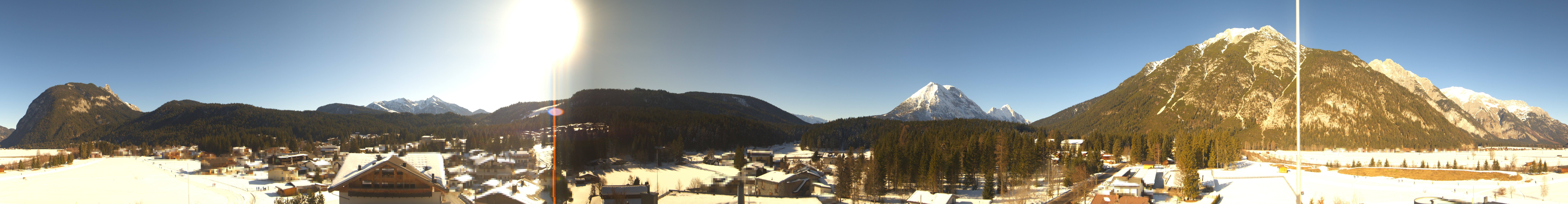 Archived image Webcam Leutasch Panorama