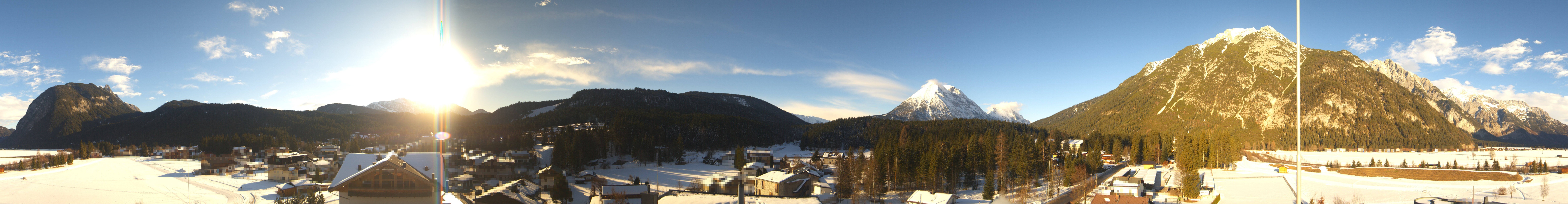 Archiv Foto Webcam Rundblick Leutasch