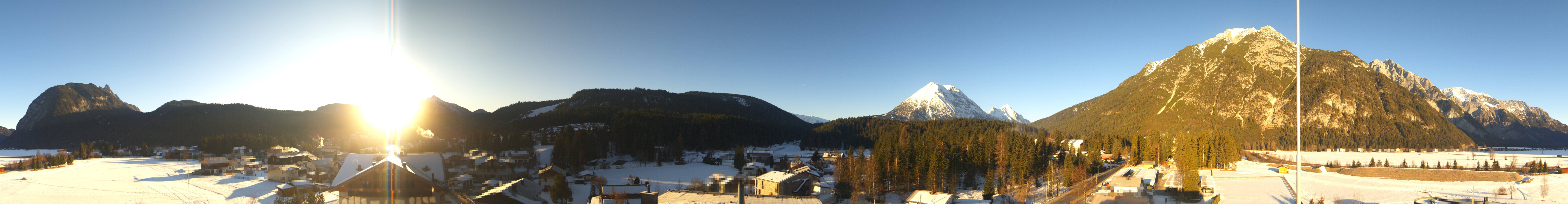 Archiv Foto Webcam Rundblick Leutasch